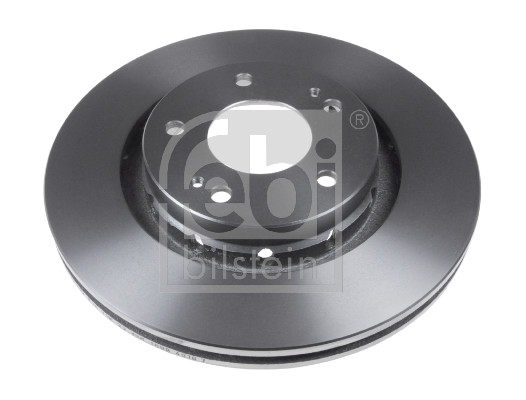 Febi 28440 2x Brake Discs Pair Vented