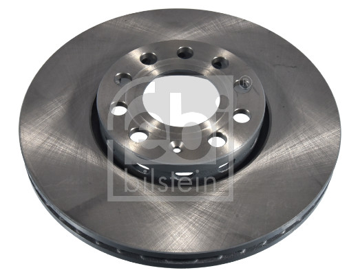 Febi 28505 2x Brake Discs Pair Vented