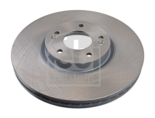 Febi 29350 2x Brake Discs Pair Vented
