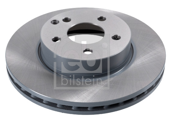 Febi 30550 2x Brake Discs Pair Vented