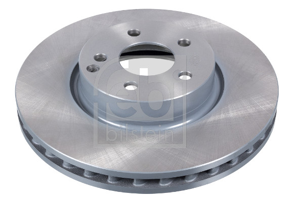 Febi 30551 2x Brake Discs Pair Vented