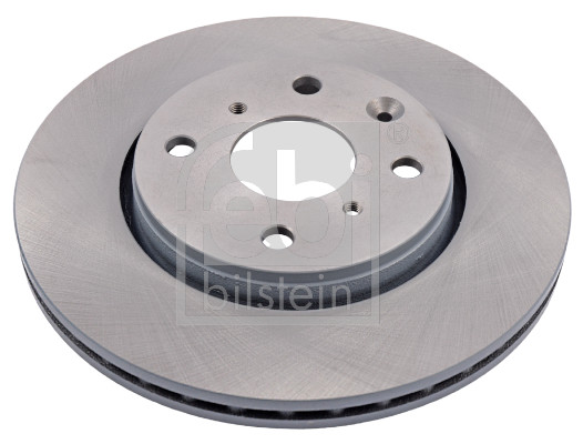 Febi 30636 2x Brake Discs Pair Vented