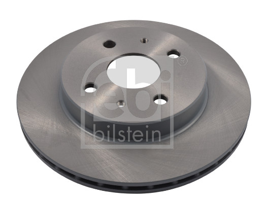Febi 30637 2x Brake Discs Pair Vented