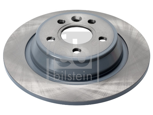 Febi 30721 2x Brake Discs Pair Solid