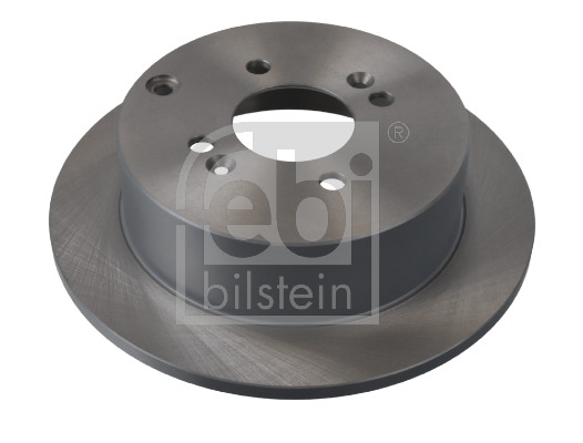 Febi 31361 2x Brake Discs Pair Solid