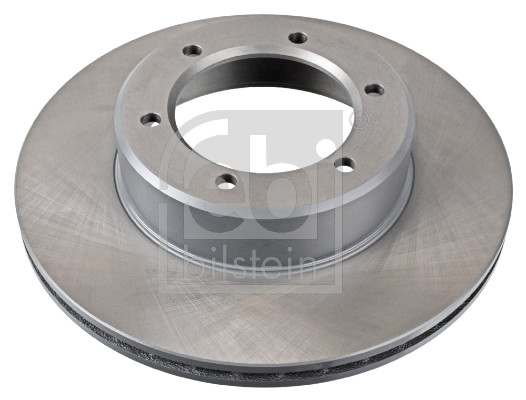 Febi 31553 2x Brake Discs Pair Vented