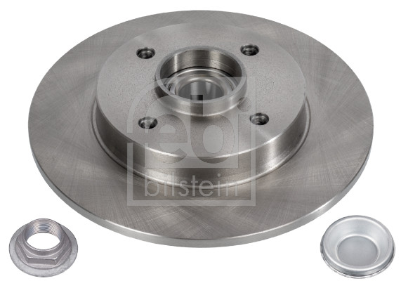 Febi 32783 2x Brake Discs Pair Solid