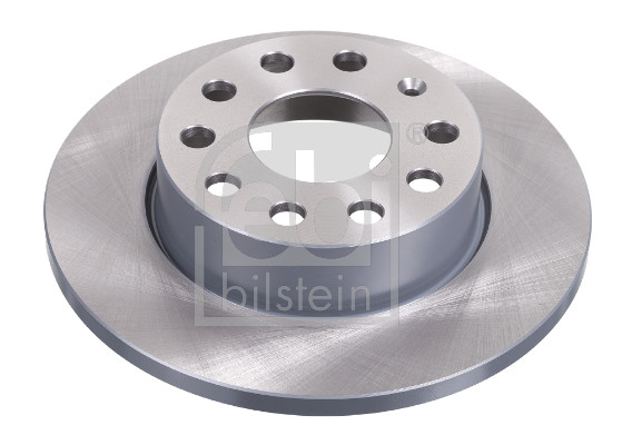 Febi 36215 2x Brake Discs Pair Solid