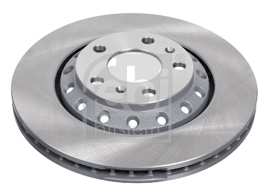 Febi 36238 2x Brake Discs Pair Vented