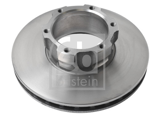 Febi 10919 2x Brake Discs Pair Vented