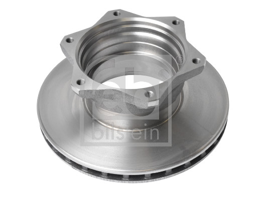 Febi 10920 2x Brake Discs Pair Vented