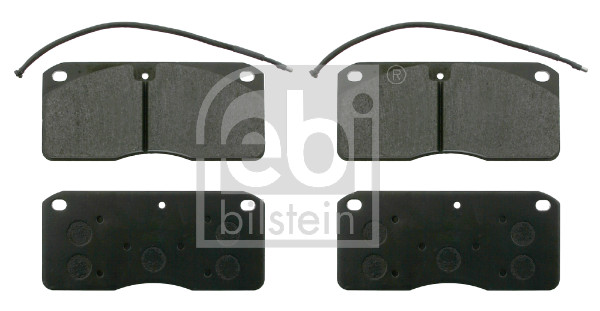 Febi 16572 CV Brake Pads