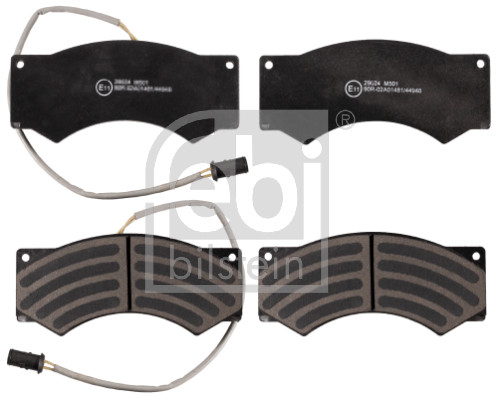 Febi 16593 CV Brake Pads