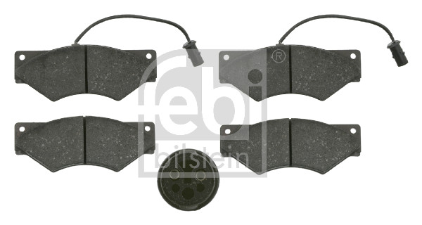 Febi 16600 CV Brake Pads Front
