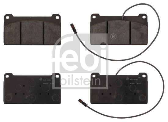 Febi 16696 CV Brake Pads Rear