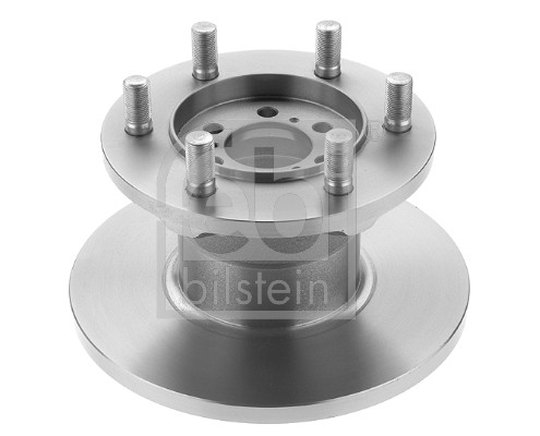 Febi 17346 CV Brake Disc Single Solid