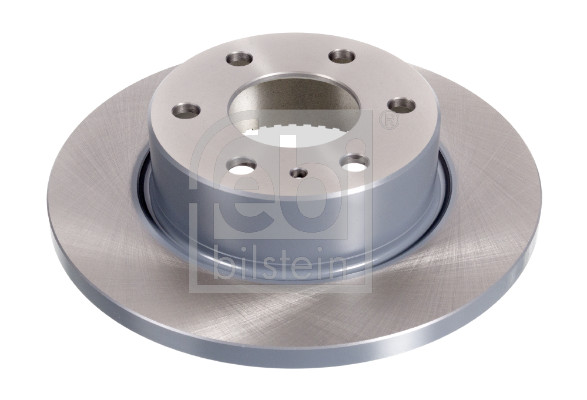 Febi 35341 2x Brake Discs Pair Solid