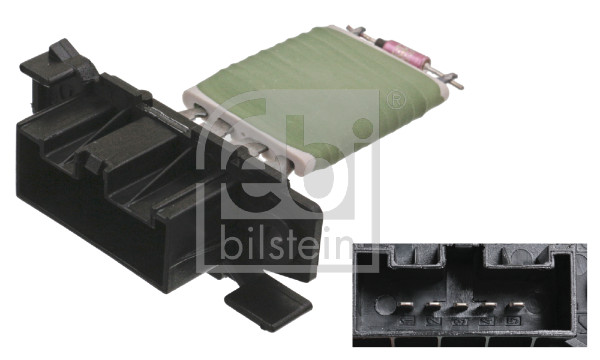 Febi 100043 Heater / Blower Resistor