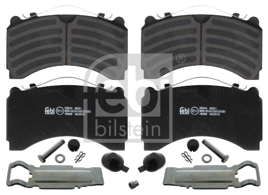 Febi 16996 CV Brake Pads Rear