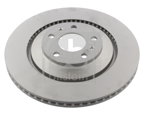 Febi 36239 2x Brake Discs Pair Vented