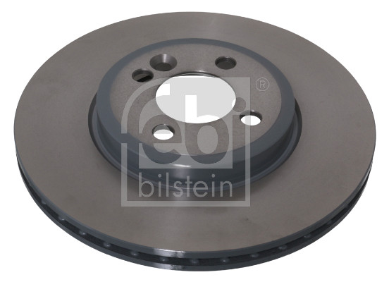 Febi 36698 2x Brake Discs Pair Vented