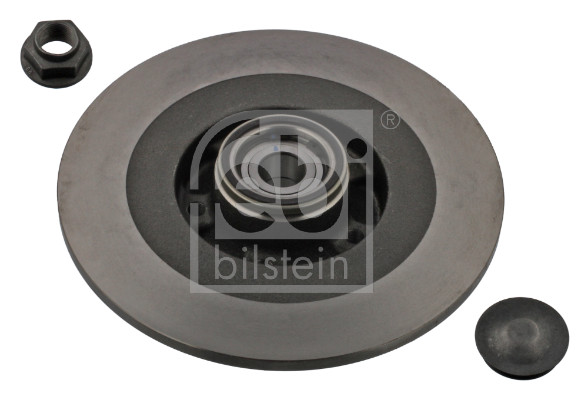 Febi 38303 2x Brake Discs Pair Solid