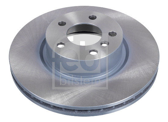 Febi 38576 2x Brake Discs Pair Vented
