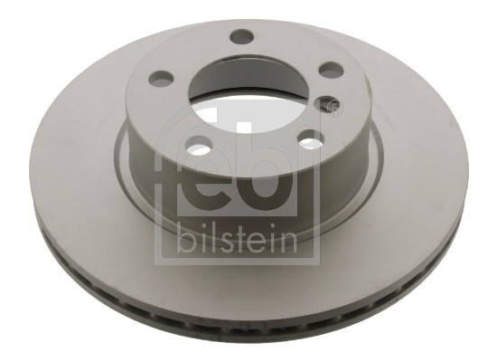 Febi 39111 2x Brake Discs Pair Vented