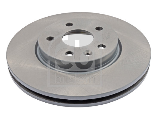 Febi 39186 2x Brake Discs Pair Vented