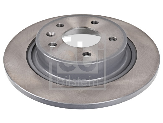 Febi 39189 2x Brake Discs Pair Solid