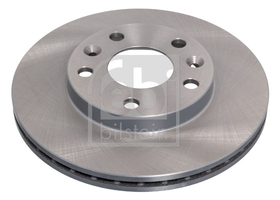 Febi 40075 2x Brake Discs Pair Vented