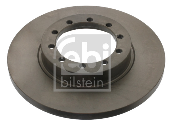Febi 40644 2x Brake Discs Pair Solid
