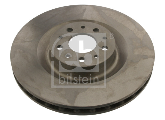 Febi 40999 2x Brake Discs Pair Vented