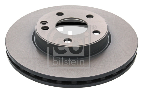 Febi 43835 2x Brake Discs Pair Vented