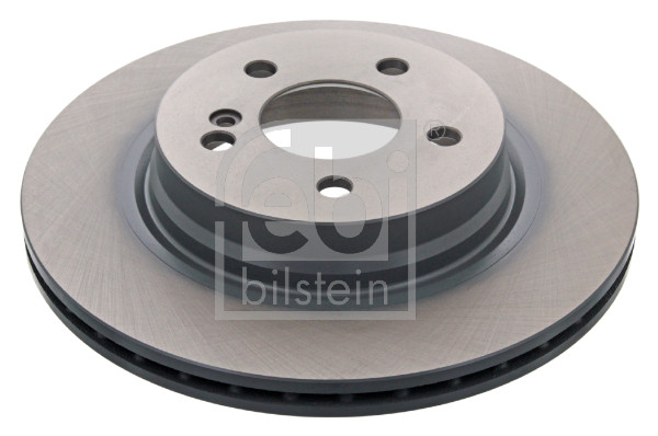 Febi 43838 2x Brake Discs Pair Vented