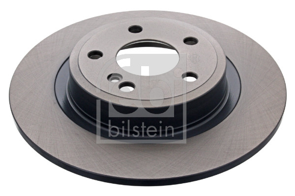 Febi 43839 2x Brake Discs Pair Solid