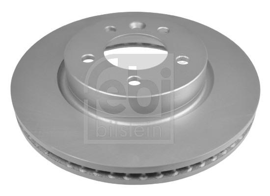 Febi 43844 2x Brake Discs Pair Vented