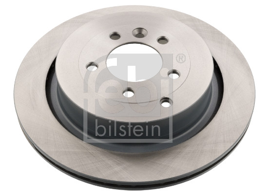 Febi 43845 2x Brake Discs Pair Vented