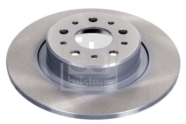 Febi 43850 2x Brake Discs Pair Solid