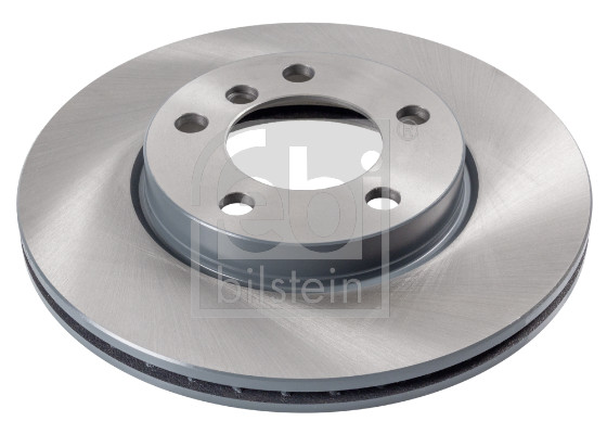 Febi 43860 2x Brake Discs Pair Vented