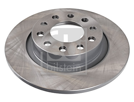 Febi 43864 2x Brake Discs Pair Solid