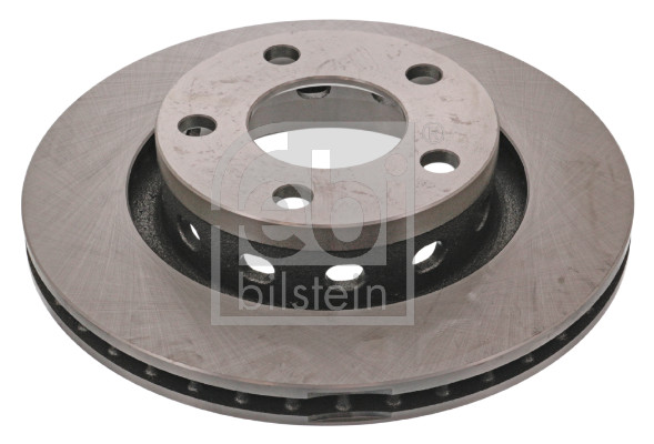 Febi 43869 2x Brake Discs Pair Vented