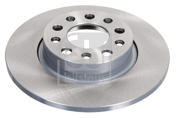 Febi 43880 2x Brake Discs Pair Solid