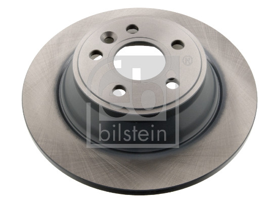Febi 43883 2x Brake Discs Pair Solid