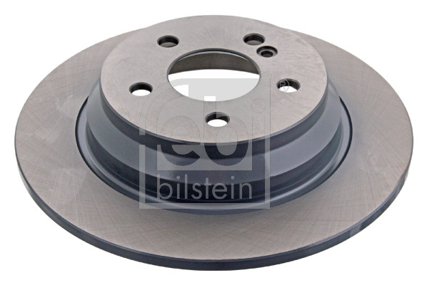 Febi 43899 2x Brake Discs Pair Solid