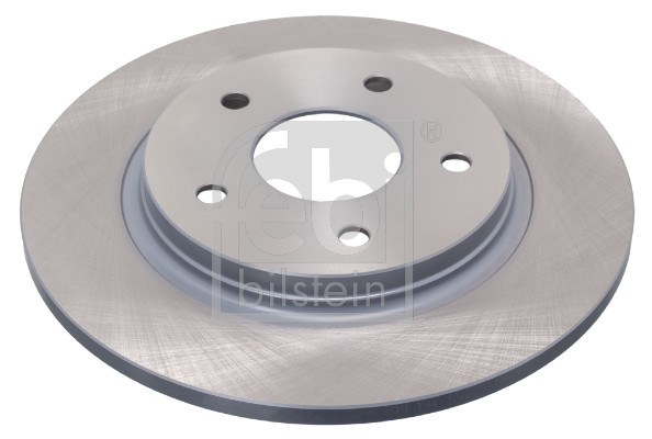Febi 43900 2x Brake Discs Pair Solid