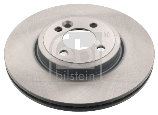 Febi 43904 2x Brake Discs Pair Vented