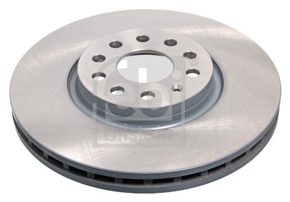 Febi 43929 2x Brake Discs Pair Vented