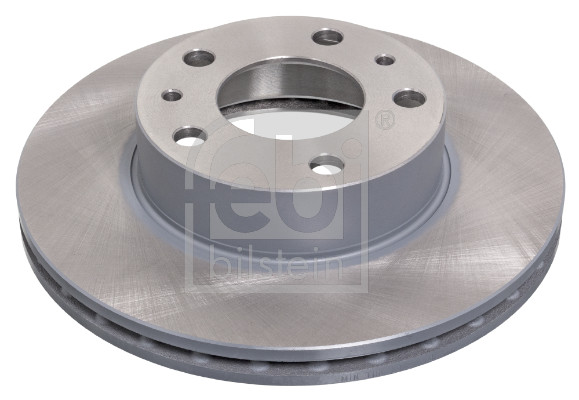 Febi 43933 2x Brake Discs Pair Vented