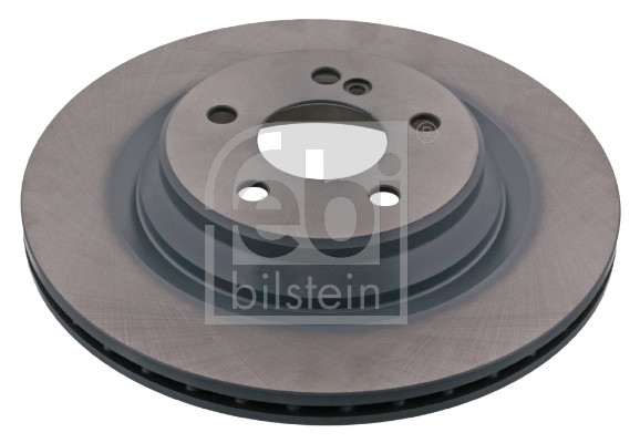 Febi 43934 2x Brake Discs Pair Vented